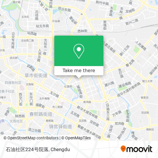 石油社区224号院落 map