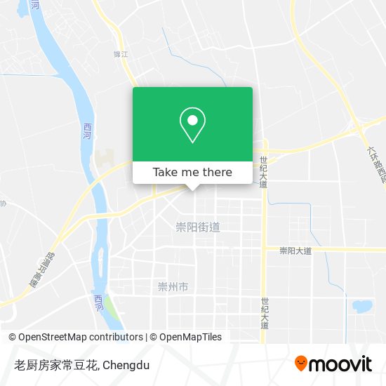 老厨房家常豆花 map