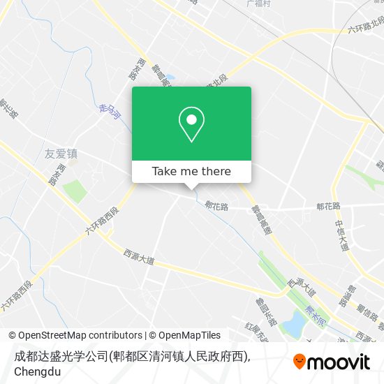 成都达盛光学公司(郫都区清河镇人民政府西) map