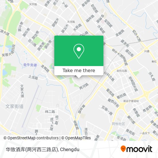 华致酒库(两河西三路店) map
