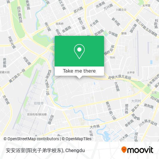安安浴室(阳光子弟学校东) map