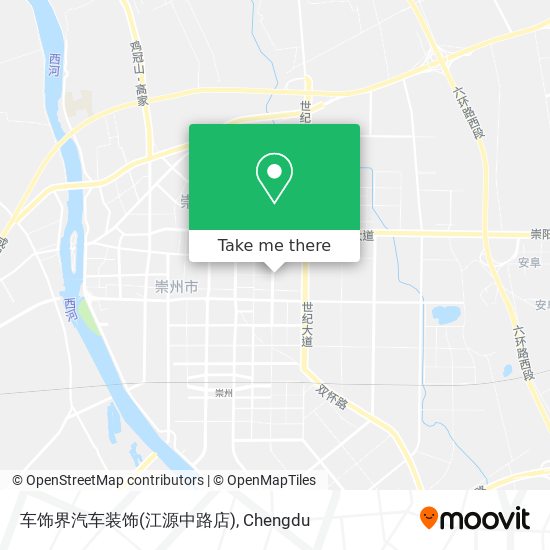 车饰界汽车装饰(江源中路店) map