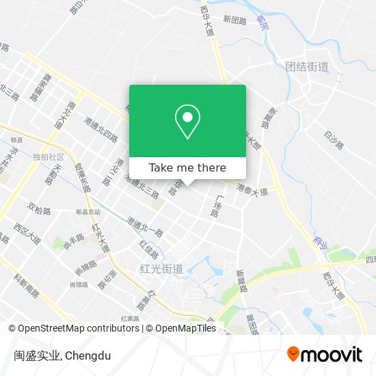 闽盛实业 map