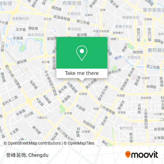 誉峰装饰 map