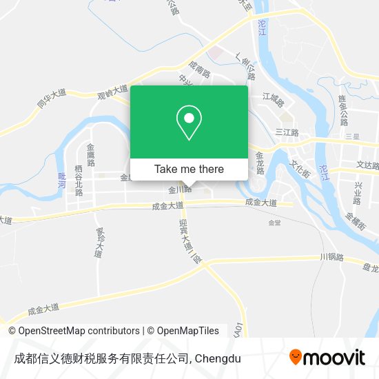 成都信义德财税服务有限责任公司 map