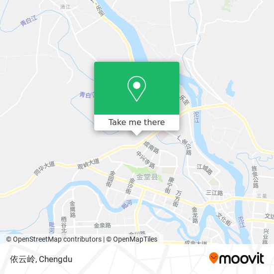 依云岭 map