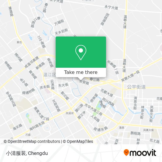 小清服装 map