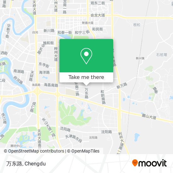 万东路 map