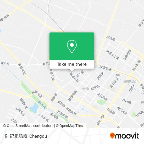 陆记肥肠粉 map