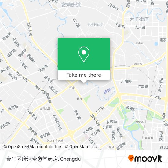 金牛区府河全愈堂药房 map