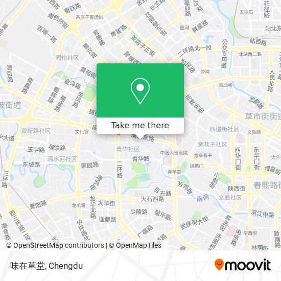 味在草堂 map