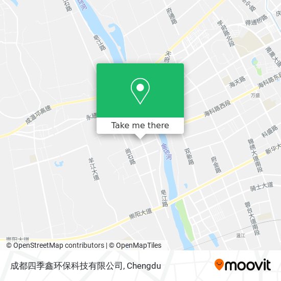 成都四季鑫环保科技有限公司 map