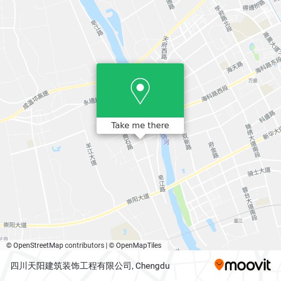 四川天阳建筑装饰工程有限公司 map