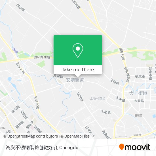 鸿兴不锈钢装饰(解放街) map