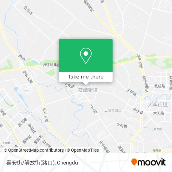 喜安街/解放街(路口) map