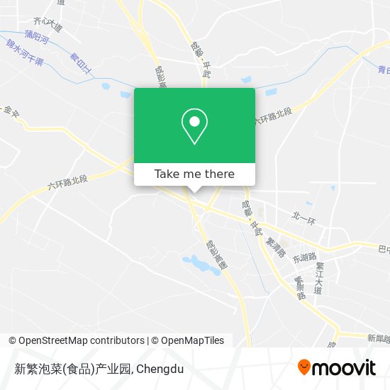 新繁泡菜(食品)产业园 map