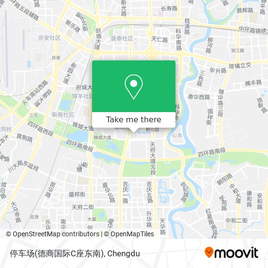 停车场(德商国际C座东南) map
