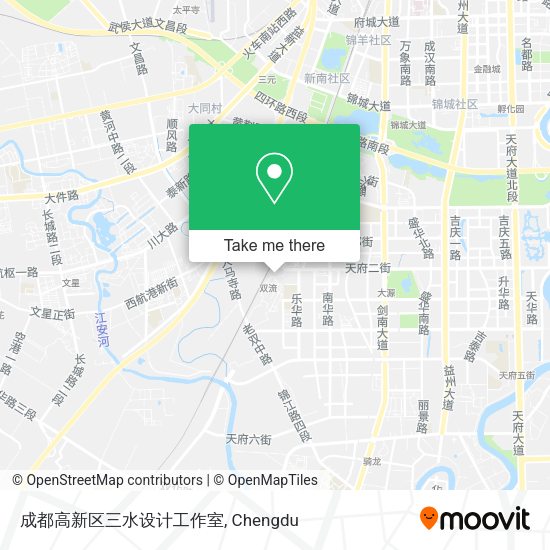 成都高新区三水设计工作室 map