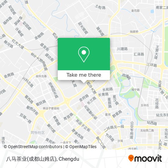 八马茶业(成都山姆店) map