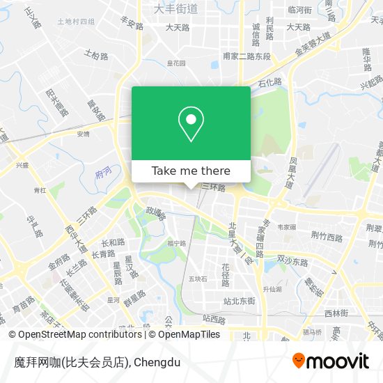 魔拜网咖(比夫会员店) map