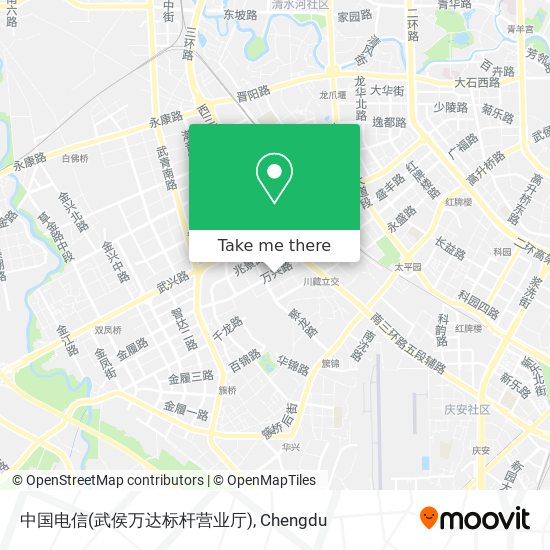 中国电信(武侯万达标杆营业厅) map