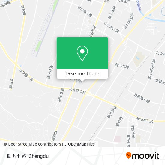 腾飞七路 map