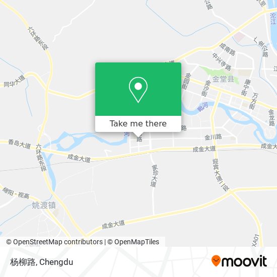杨柳路 map