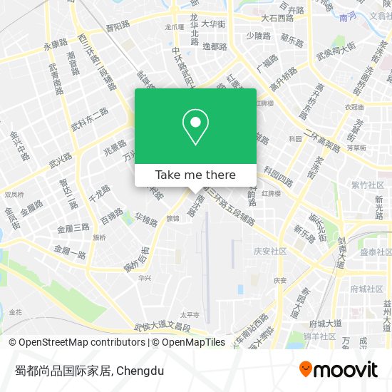 蜀都尚品国际家居 map