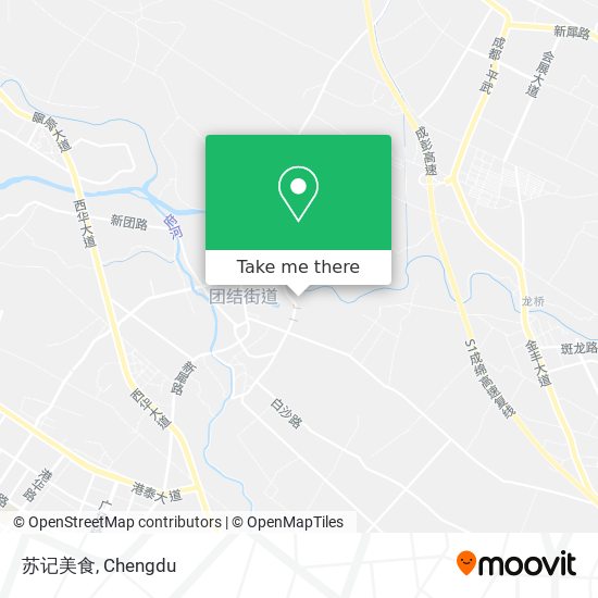 苏记美食 map