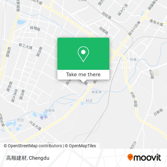 高顺建材 map