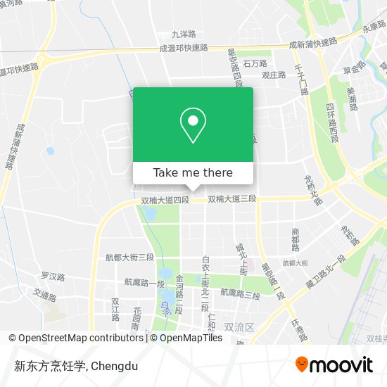 新东方烹饪学 map