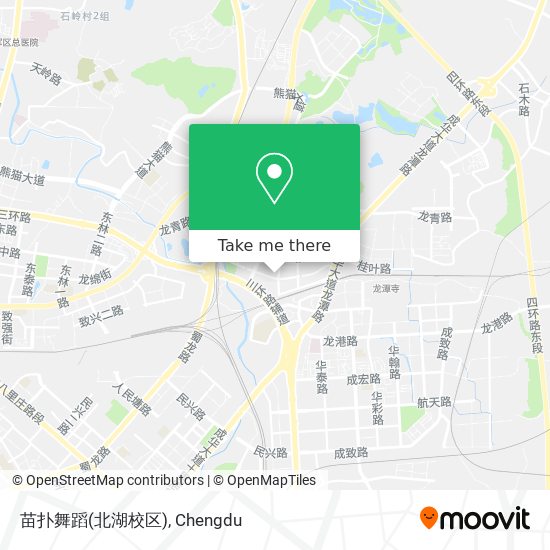 苗扑舞蹈(北湖校区) map