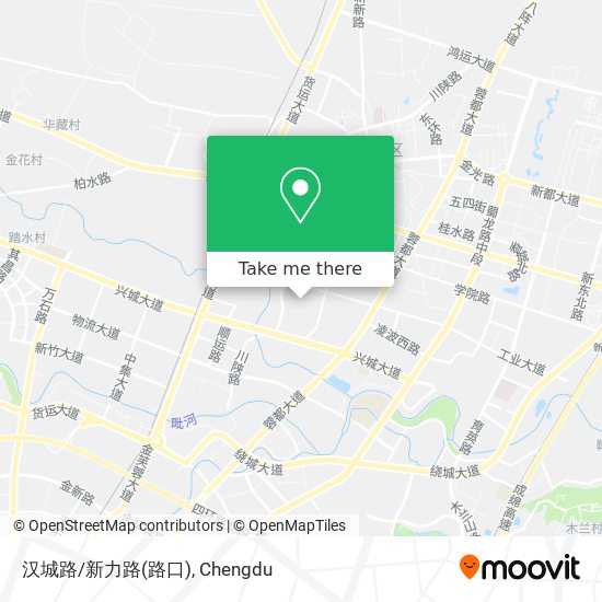 汉城路/新力路(路口) map