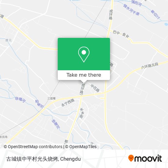 古城镇中平村光头烧烤 map