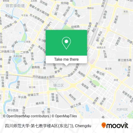 四川师范大学-第七教学楼A区(东北门) map