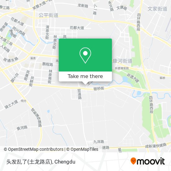 头发乱了(土龙路店) map