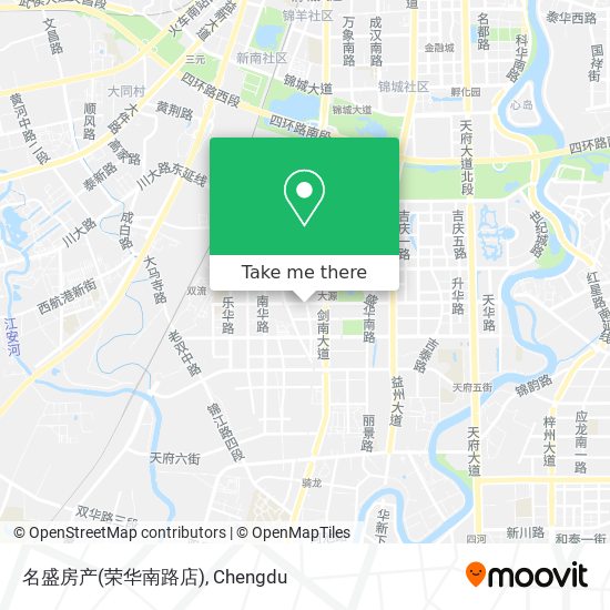 名盛房产(荣华南路店) map