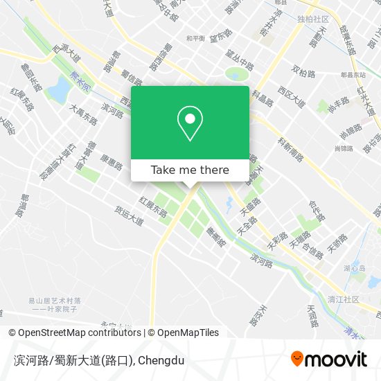 滨河路/蜀新大道(路口) map