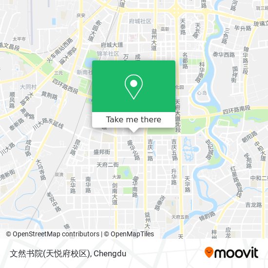 文然书院(天悦府校区) map