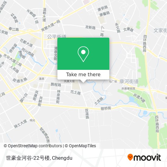 世豪金河谷-22号楼 map