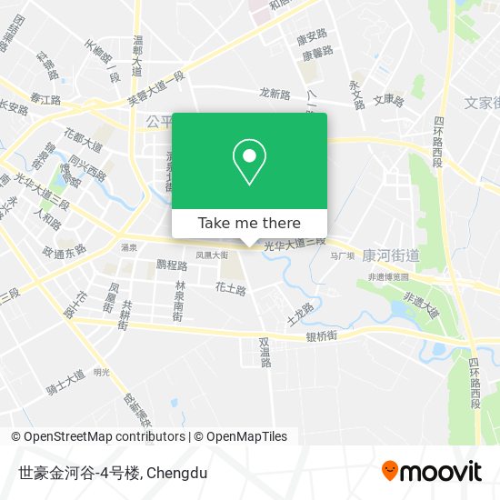 世豪金河谷-4号楼 map
