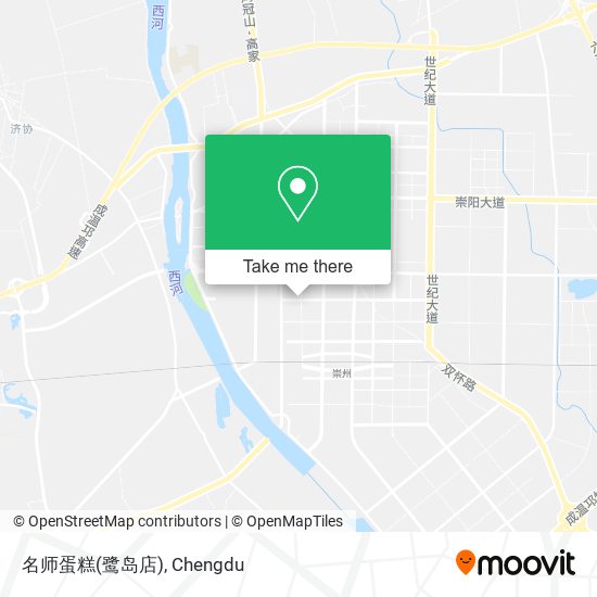 名师蛋糕(鹭岛店) map