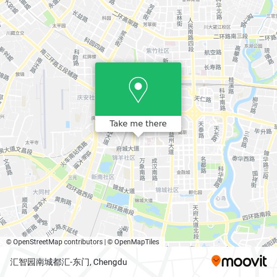 汇智园南城都汇-东门 map
