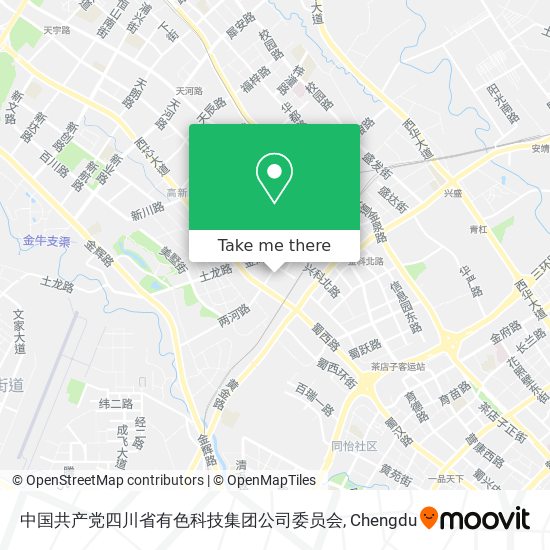 中国共产党四川省有色科技集团公司委员会 map