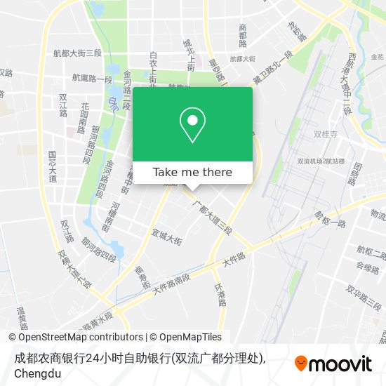 成都农商银行24小时自助银行(双流广都分理处) map