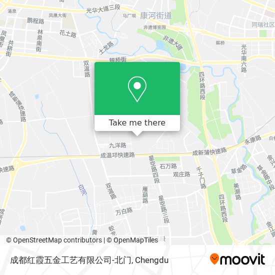 成都红霞五金工艺有限公司-北门 map
