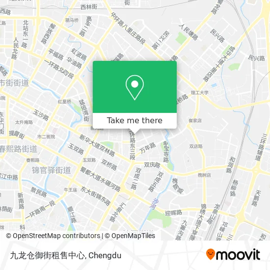 九龙仓御街租售中心 map