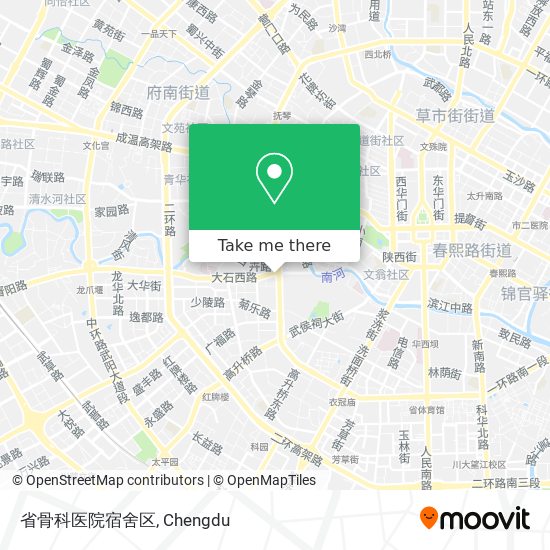 省骨科医院宿舍区 map