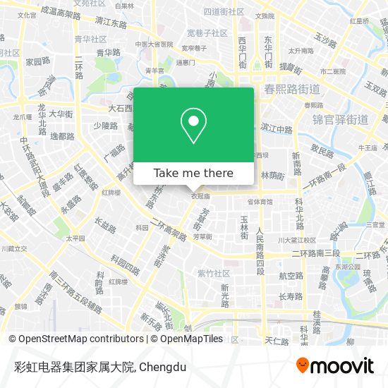 彩虹电器集团家属大院 map