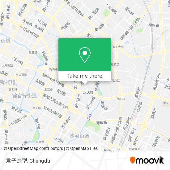 君子造型 map